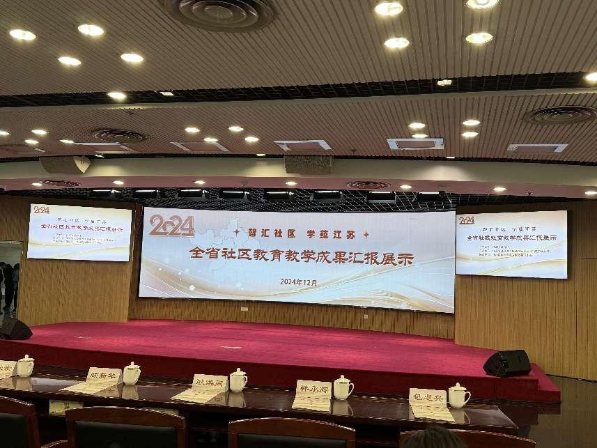 汇报展示现场